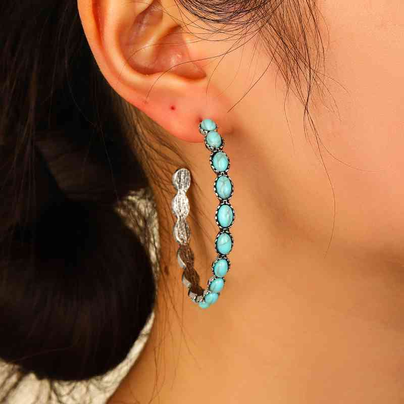 C-Hoop Earrings