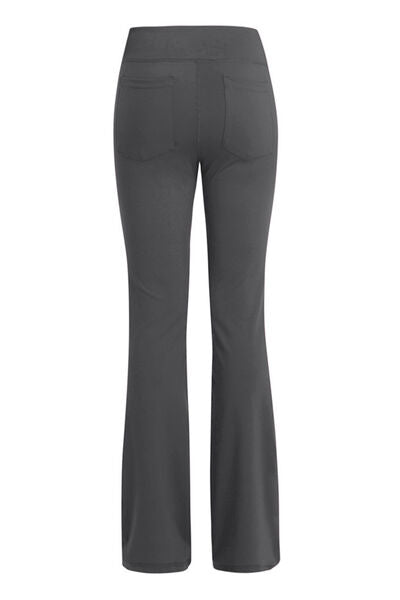 Pocketed High Waist Active Pants